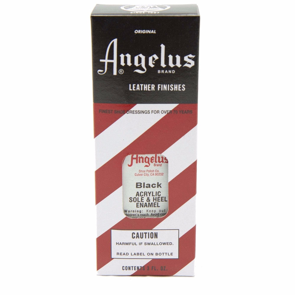Vernis pour Semelles et Talons Angelus, Noir 88 ml