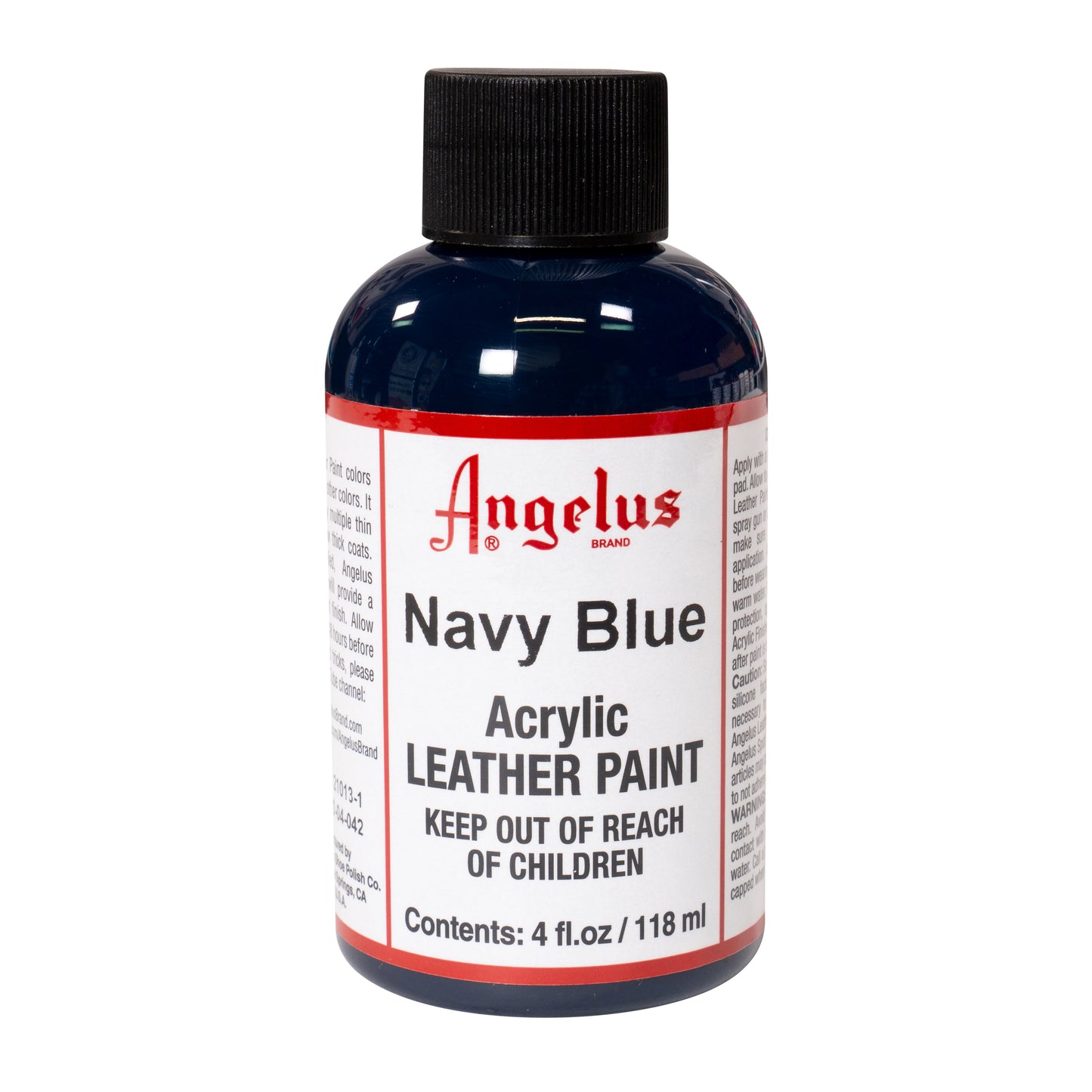 Peinture cuir Angelus Bleu marine