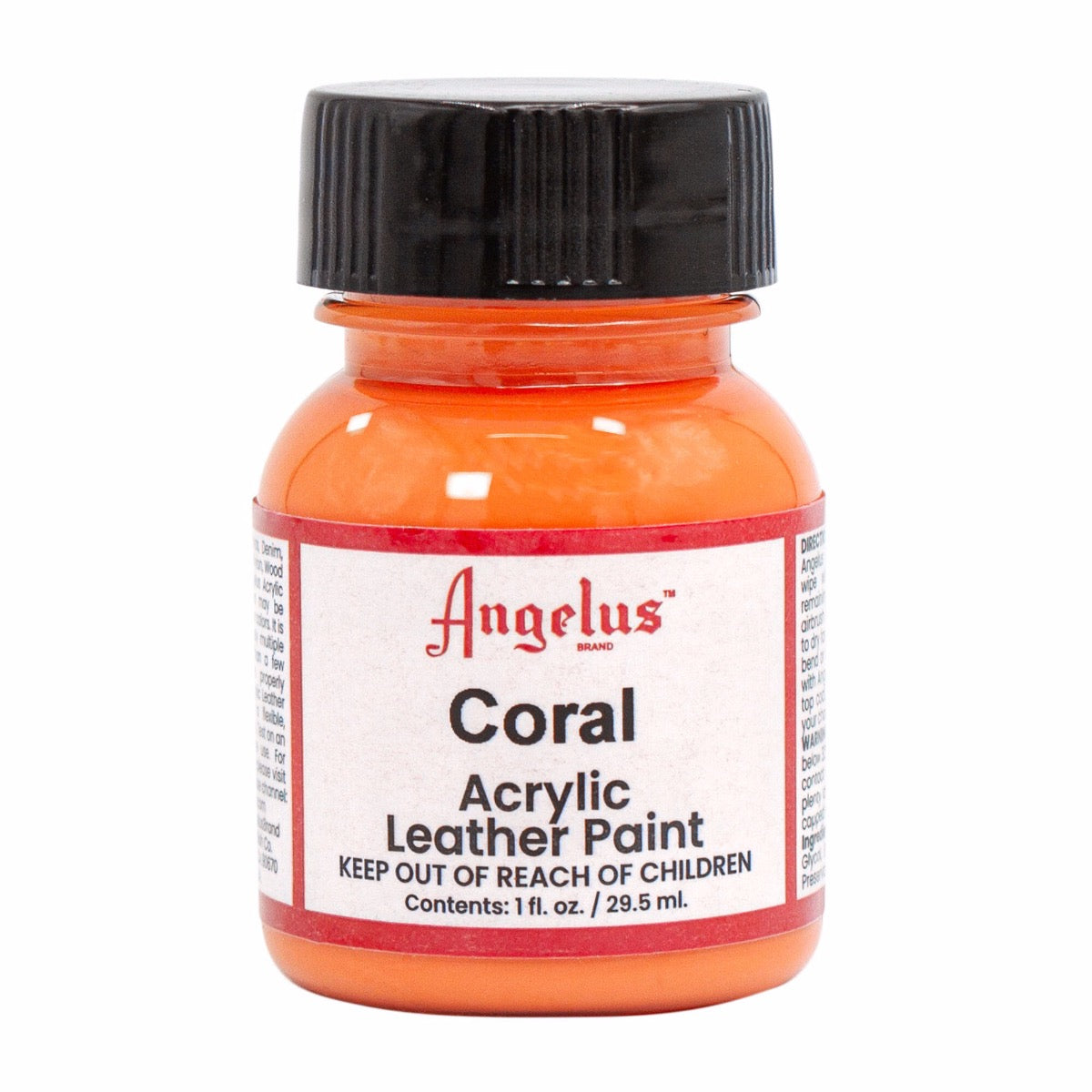 Peinture cuir Angelus Coral