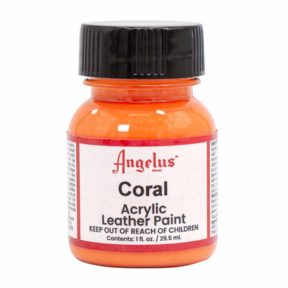 Peinture cuir Angelus Coral