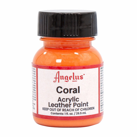 Peinture cuir Angelus Coral