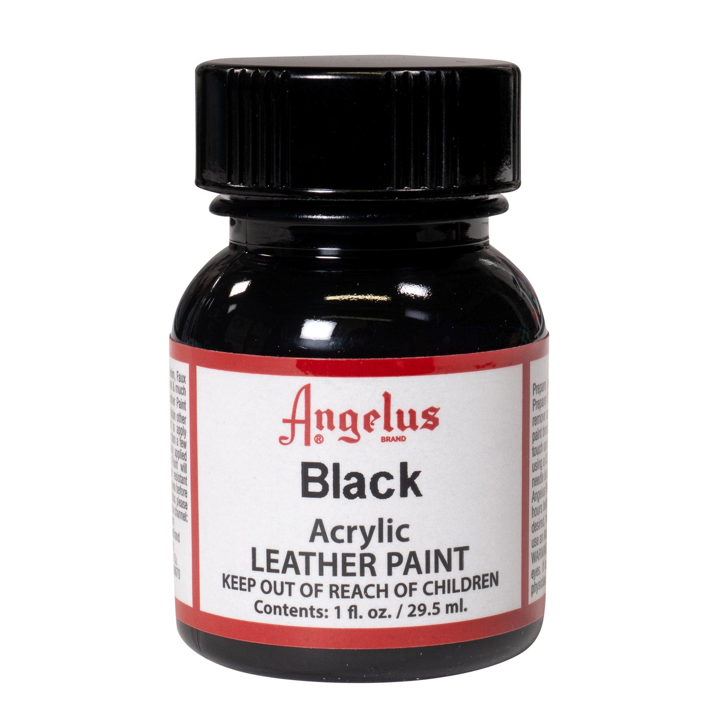 Peinture pour cuir Angelus noir 