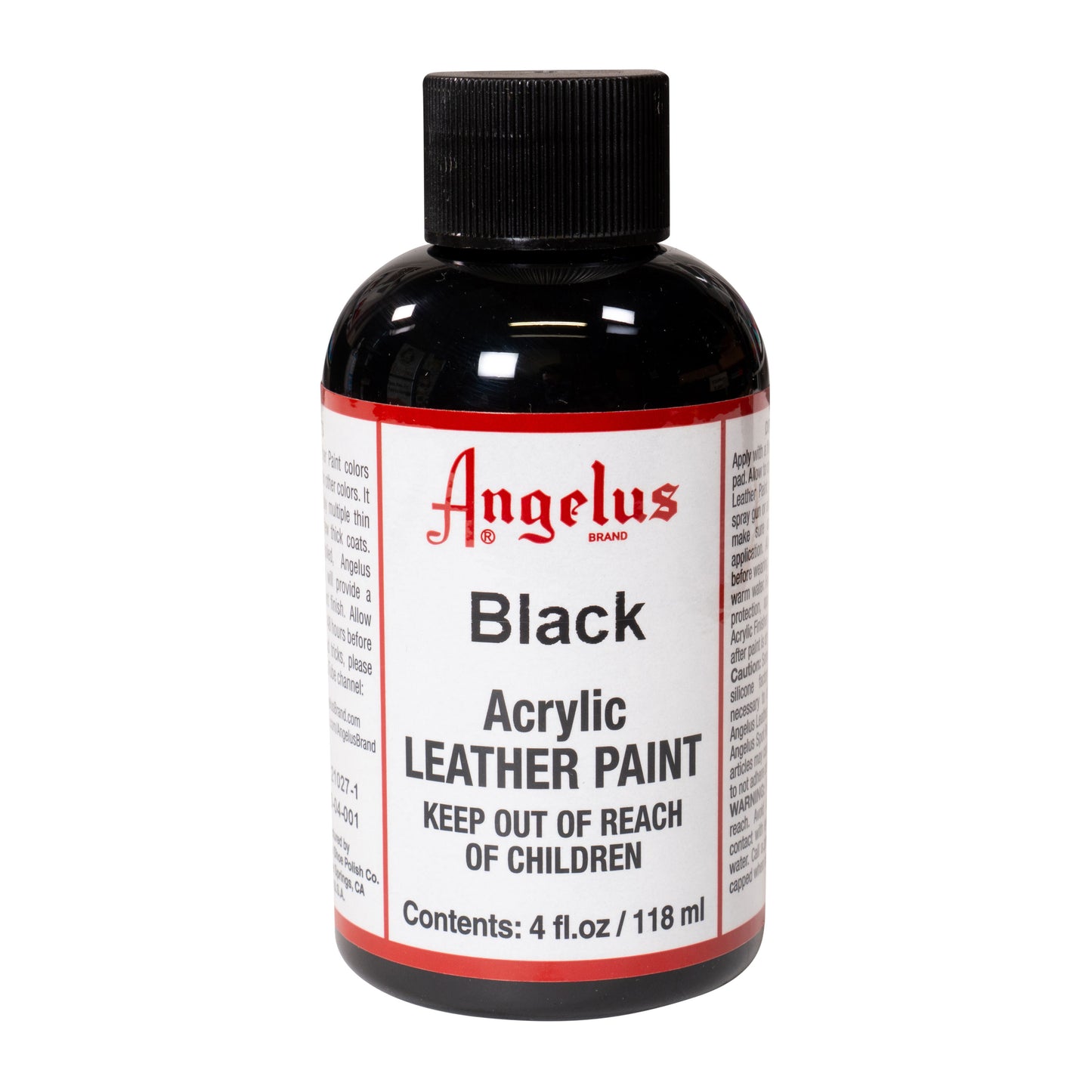 Peinture pour cuir Angelus noir 