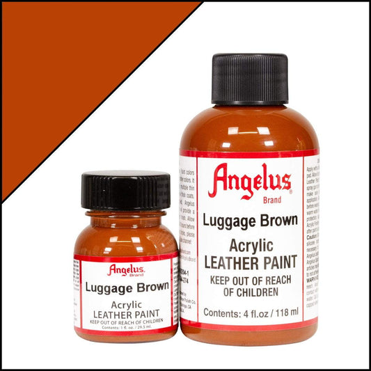 Peinture cuir Angelus Brun Bagages