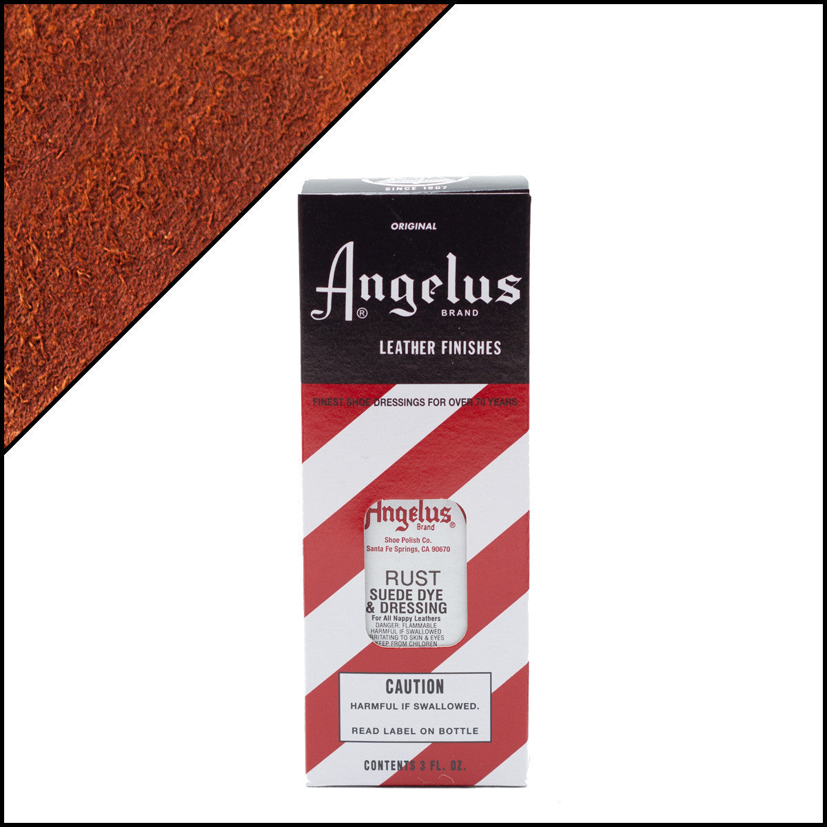 Teinture Daim Angelus Rouille