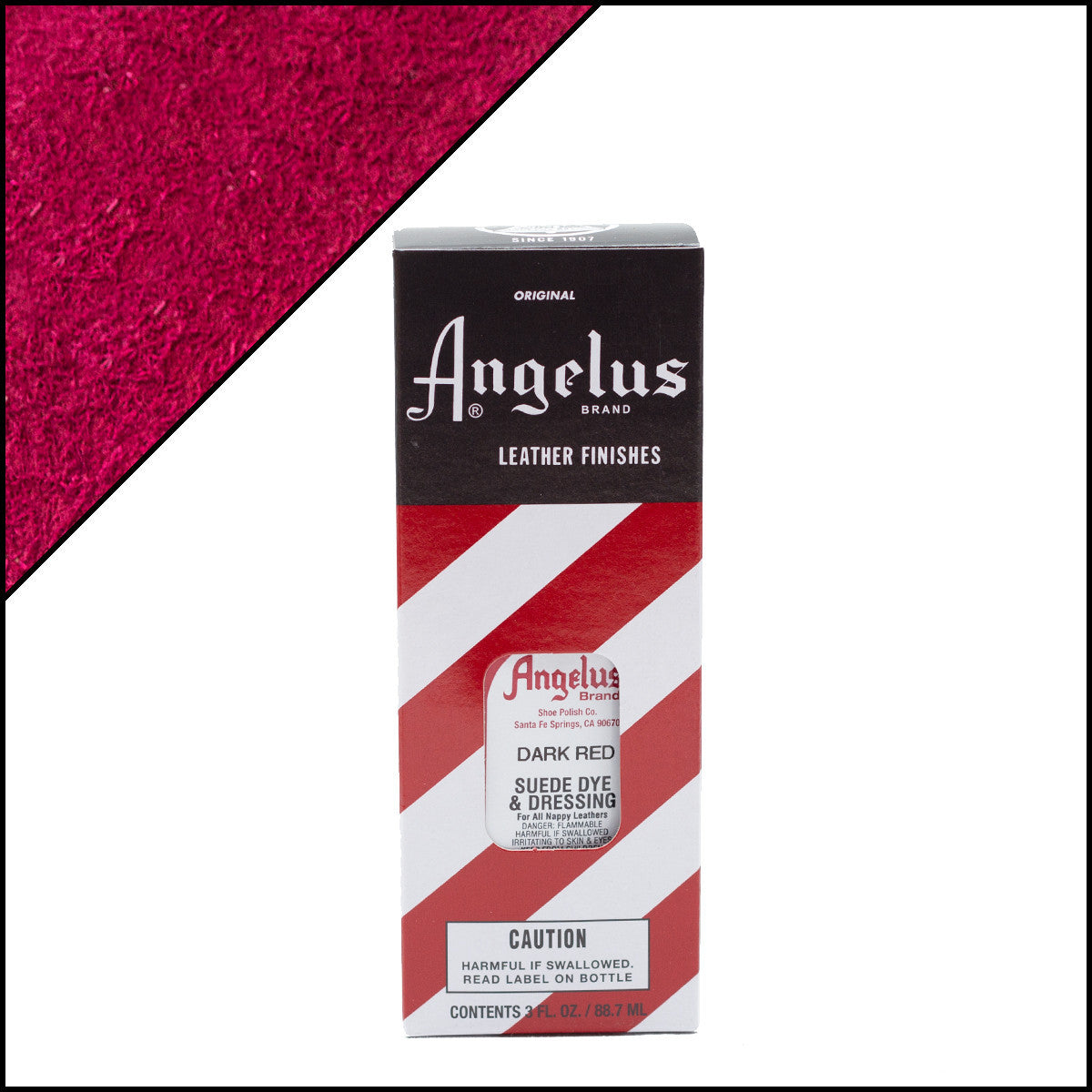 Teinture Daim Angelus Rouge foncé