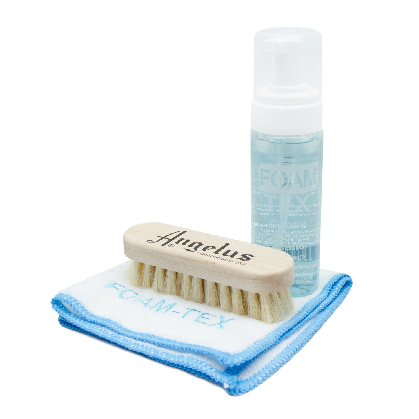 Set de nettoyage Mousse Tex Angelus 