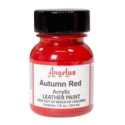 Peinture cuir Angelus Rouge automne