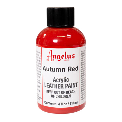 Peinture cuir Angelus Rouge automne
