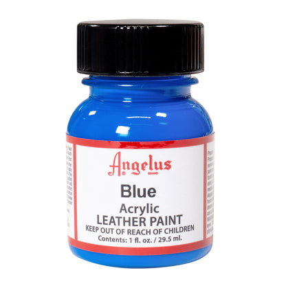 Peinture cuir Angelus Bleu