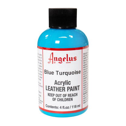 Peinture cuir Angelus Bleu turquoise