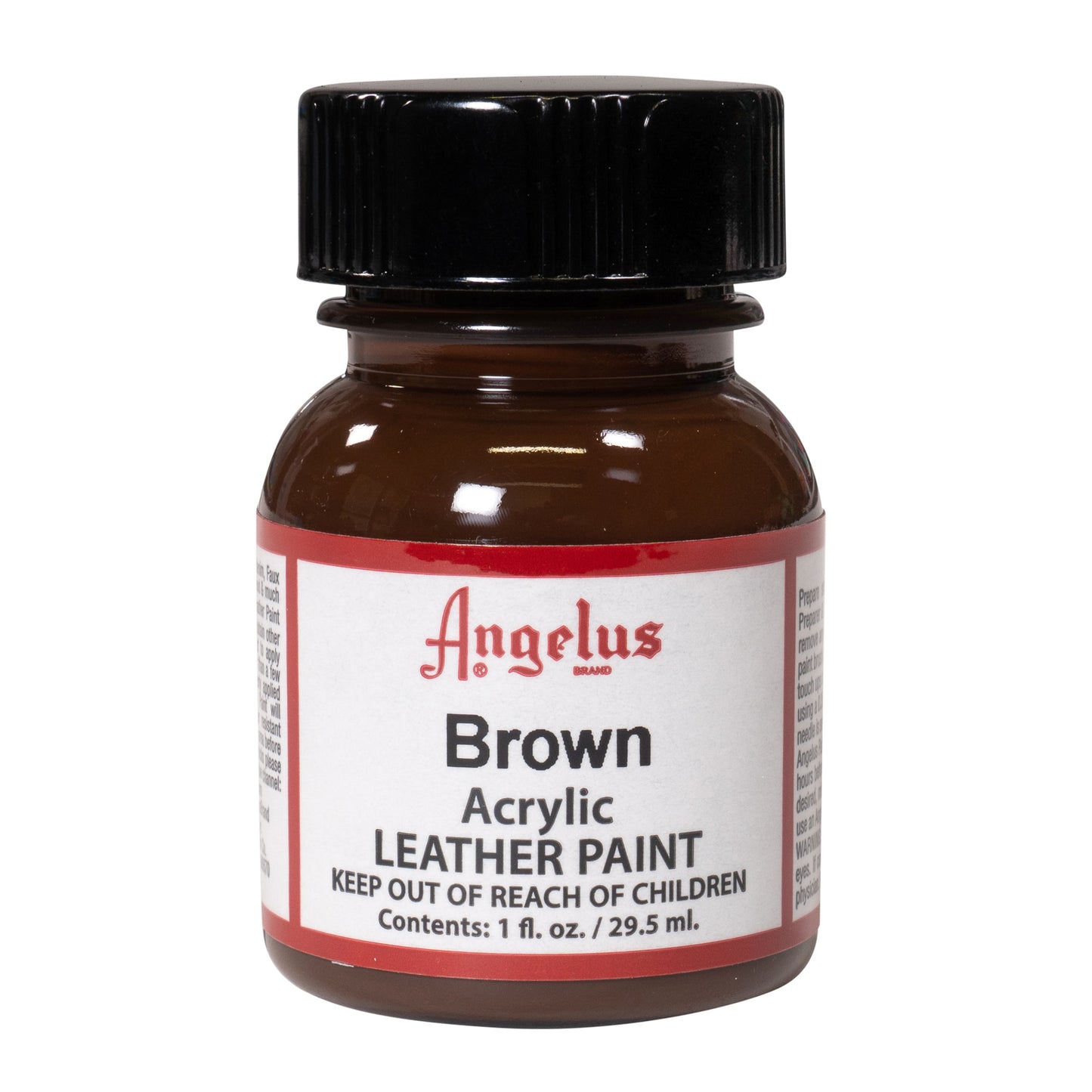 Peinture cuir Angelus Brun