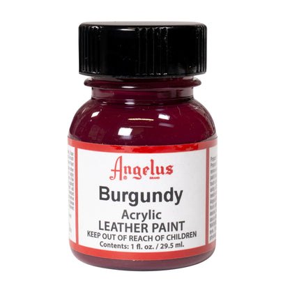 Peinture cuir Angelus Rouge bordeaux
