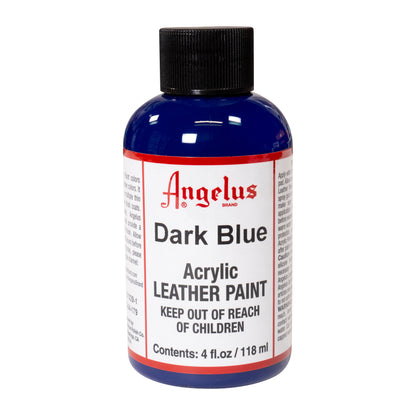 Peinture cuir Angelus Bleu foncé