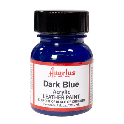 Peinture cuir Angelus Bleu foncé