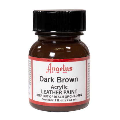Peinture cuir Angelus Brun foncé