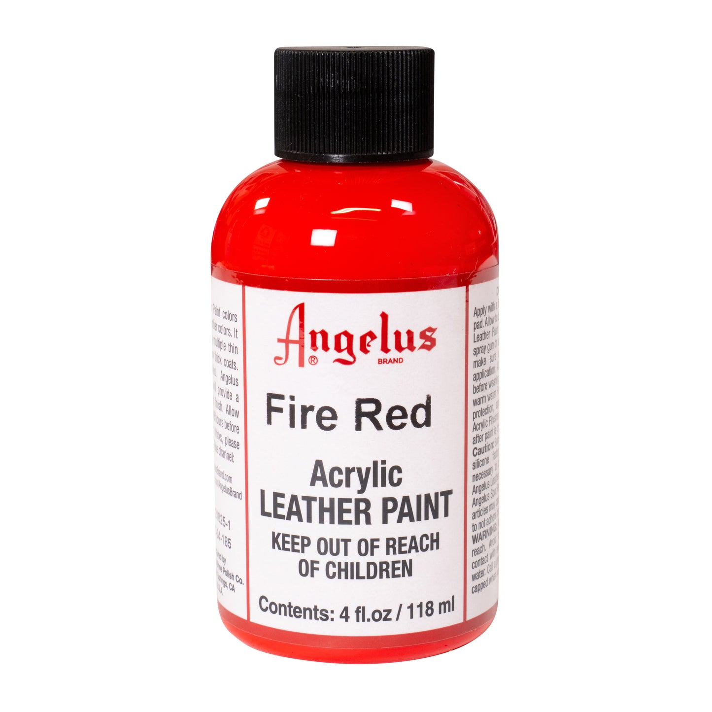 Peinture cuir Angelus Rouge feu