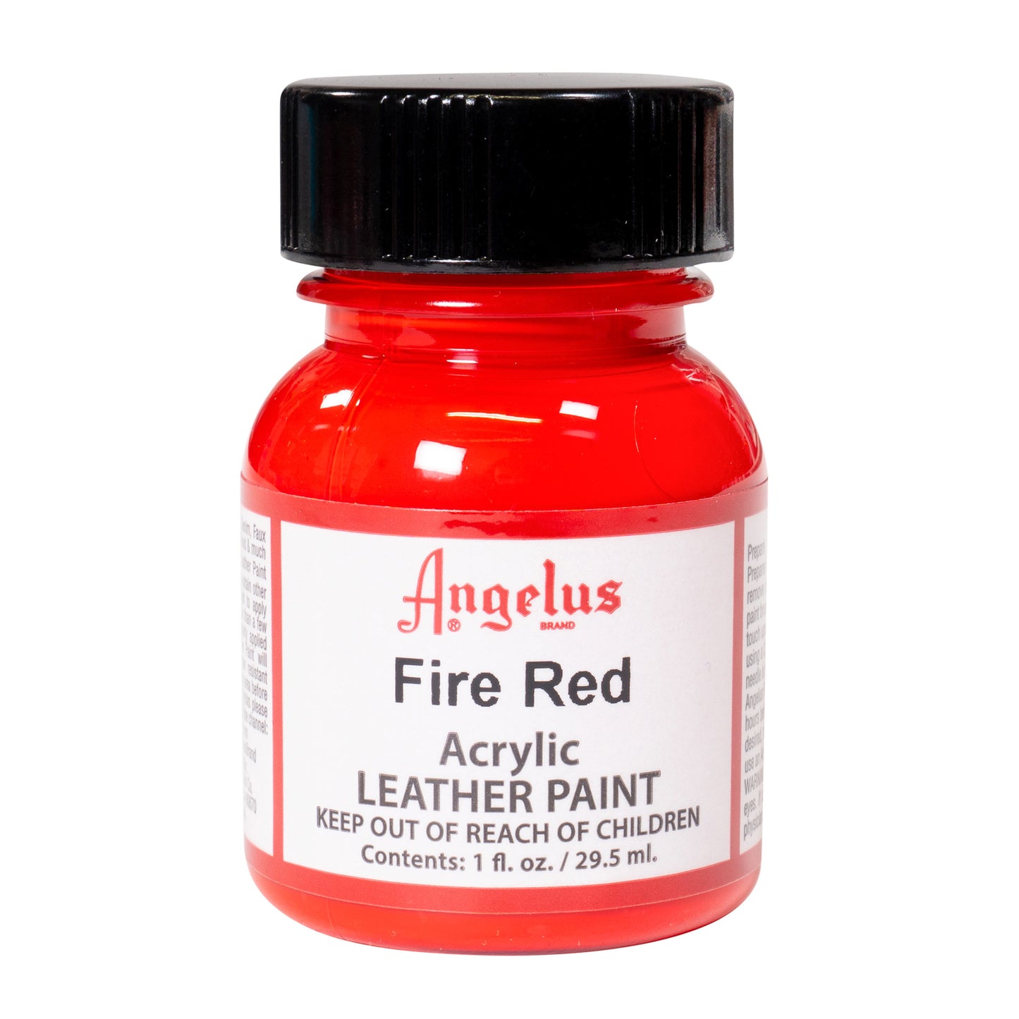 Peinture cuir Angelus Rouge feu