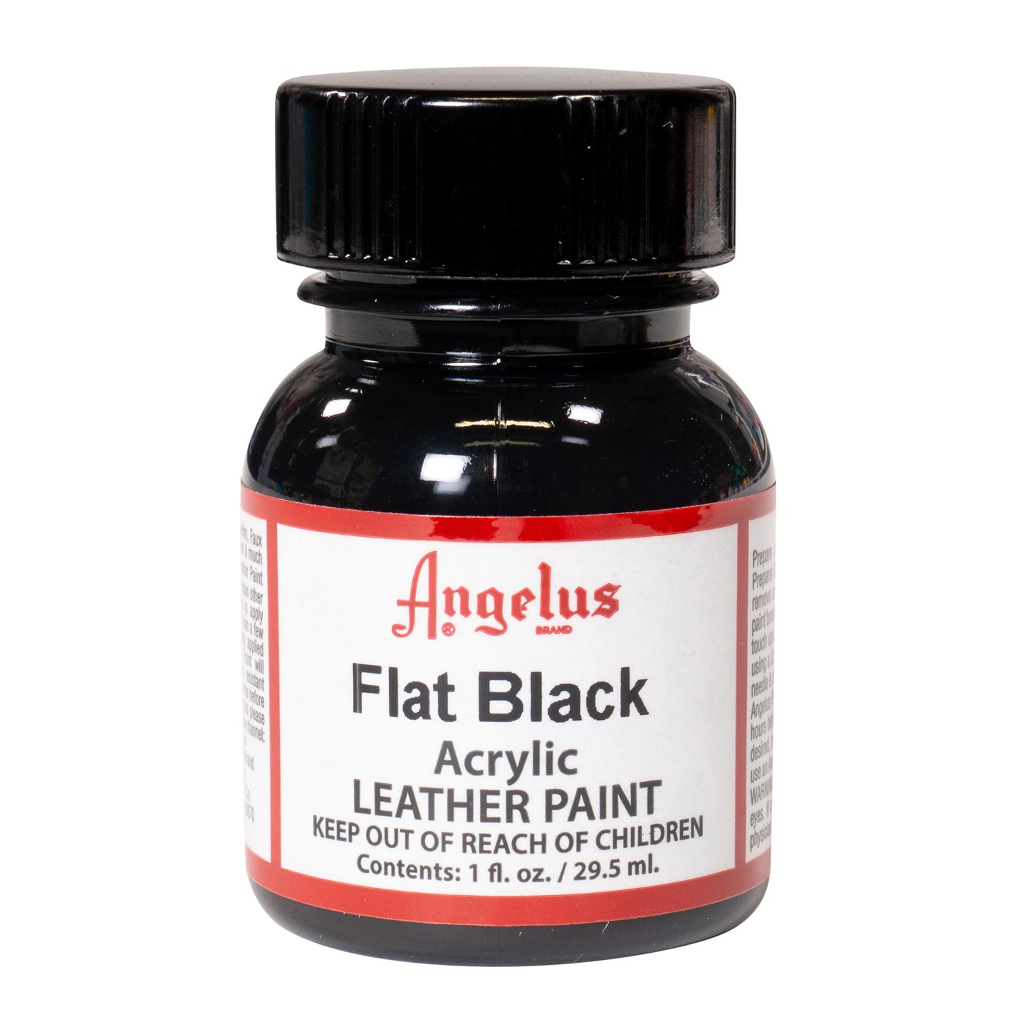 Peinture pour cuir Angelus noir mat
