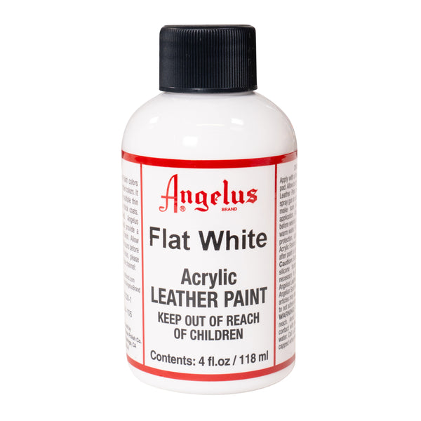 Acheter la peinture pour cuir Angelus blanc mat chez Angelus Brand !