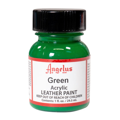 Peinture cuir Angelus Vert