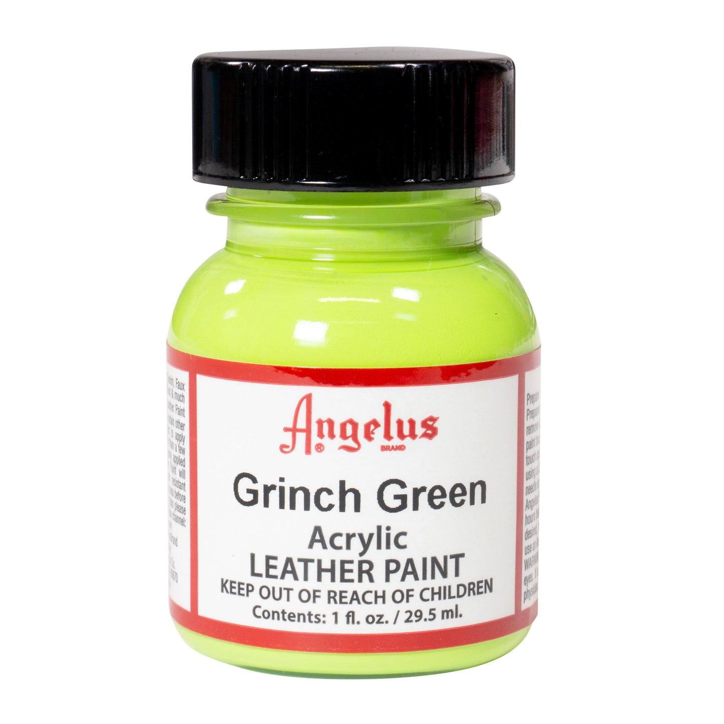 Peinture cuir Angelus Vert Grinch