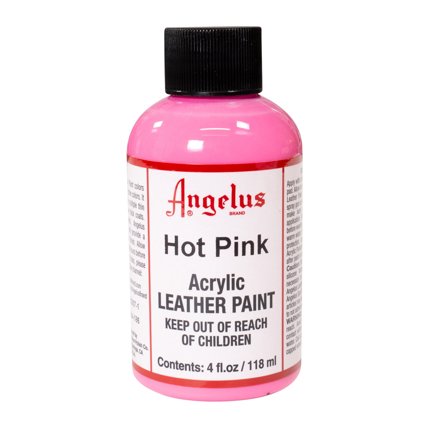 Peinture cuir Angelus Rose Chaleureux