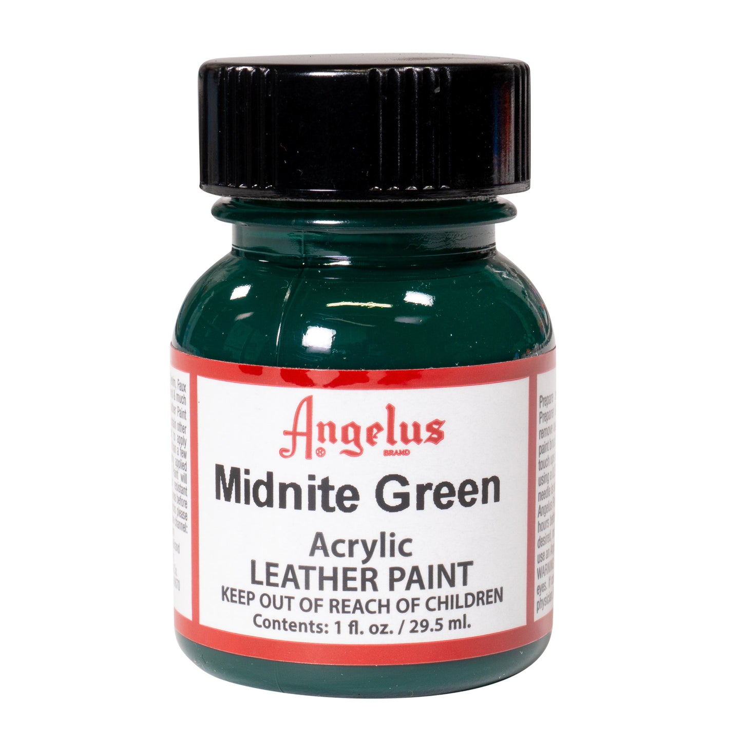 Peinture cuir Angelus Vert Minuit
