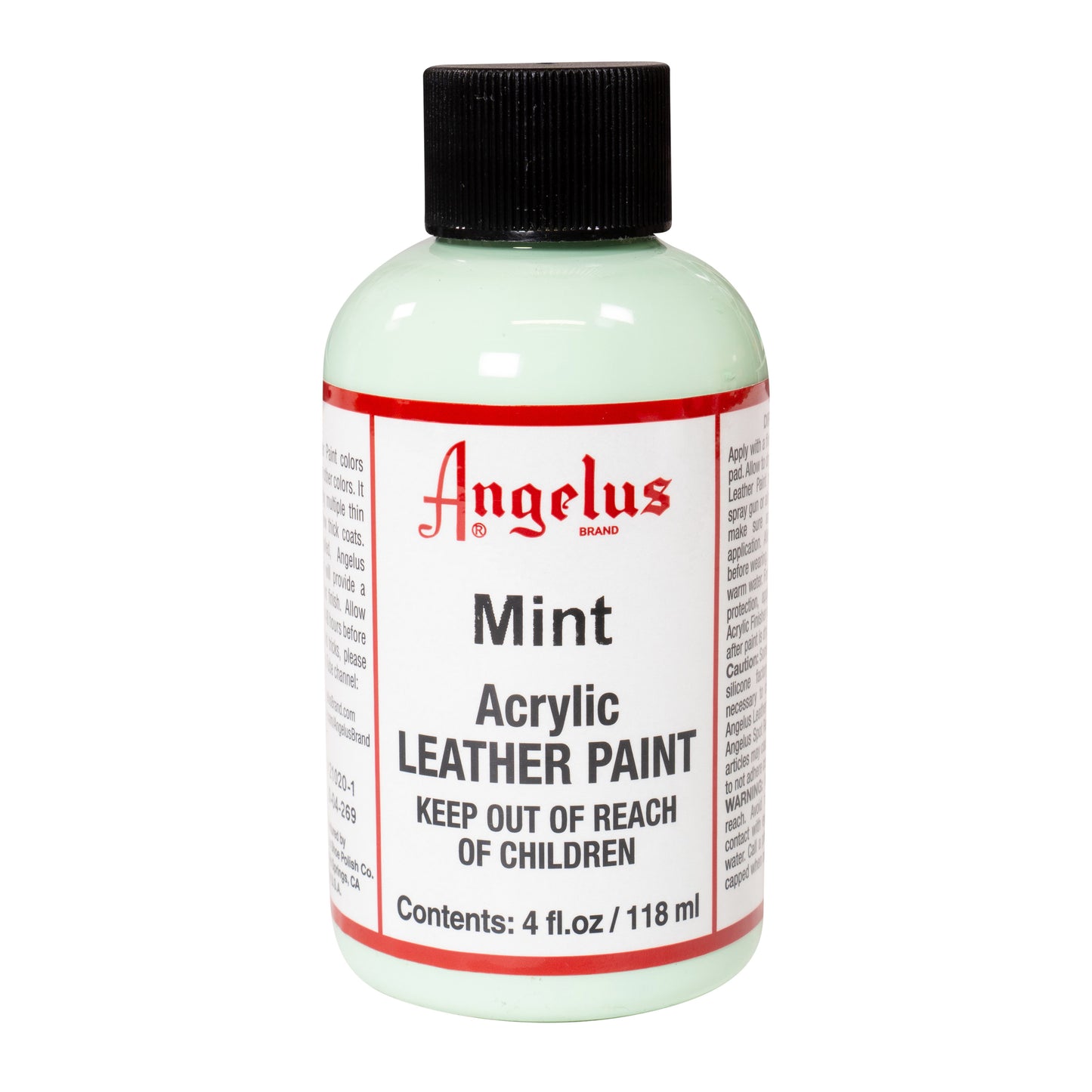 Peinture cuir Angelus Menthe