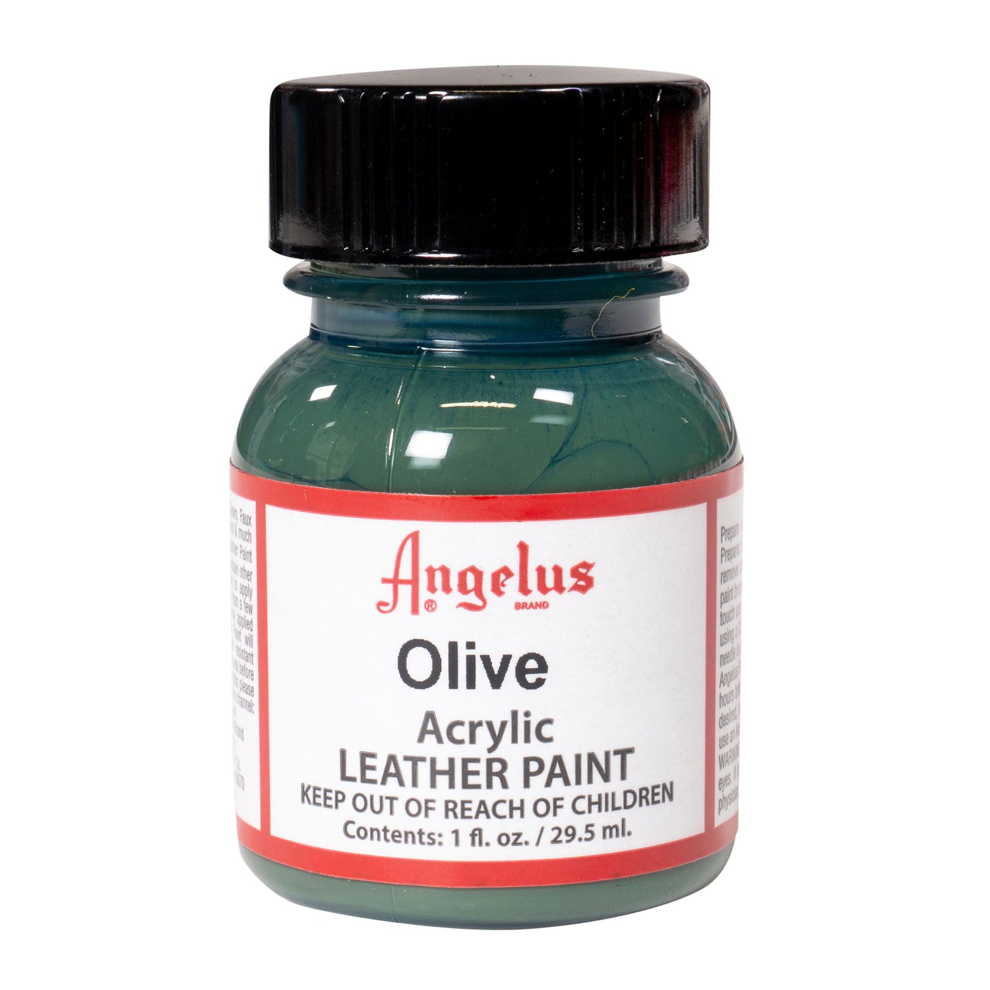 Peinture cuir Angelus Vert Olive