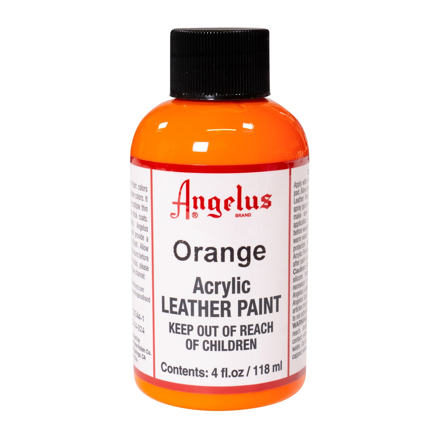 Peinture cuir Angelus Orange
