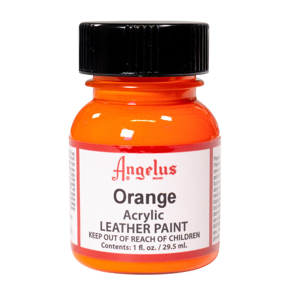 Peinture cuir Angelus Orange
