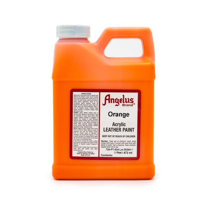 Peinture cuir Angelus Orange