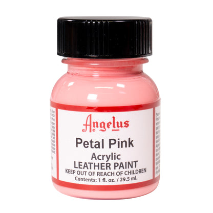 Peinture cuir Angelus Rose Pétale