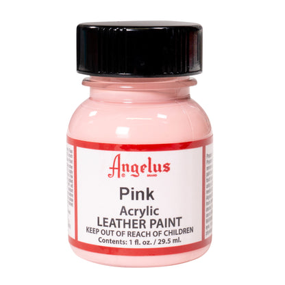 Peinture cuir Angelus Rose