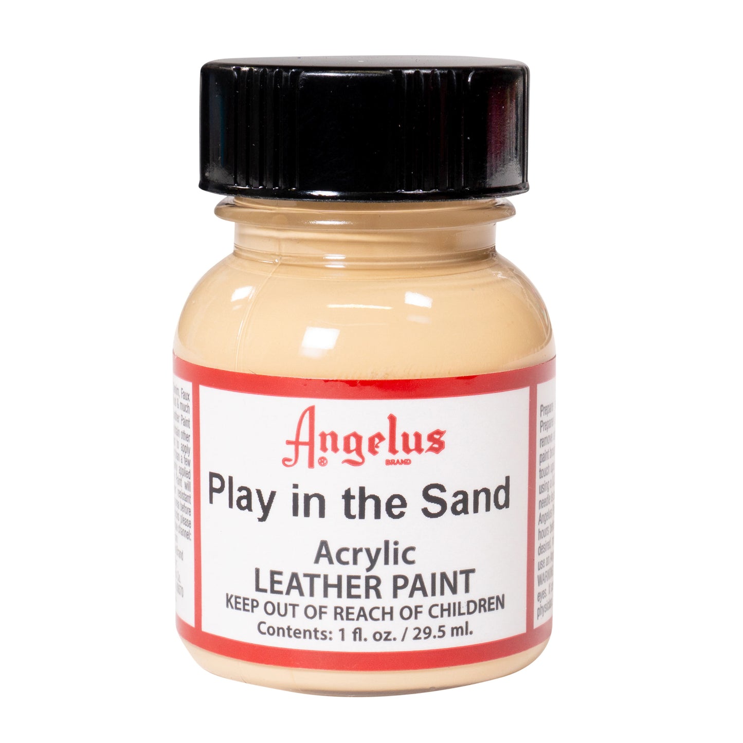 Peinture cuir Angelus Jeu dans le Sable