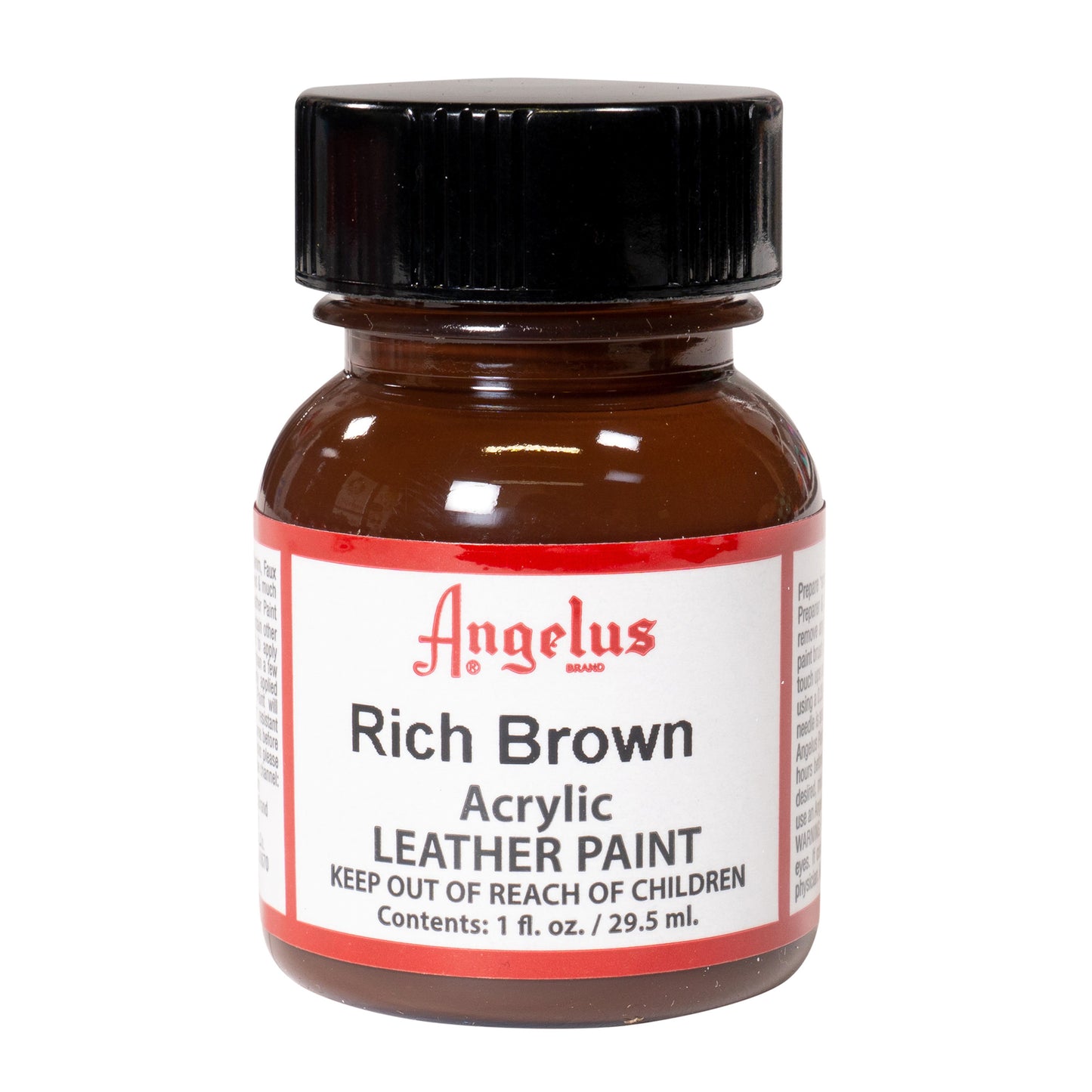 Peinture cuir Angelus Brun riche