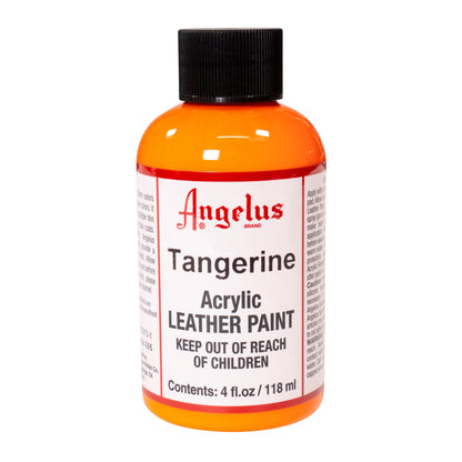 Peinture cuir Angelus Mandarine