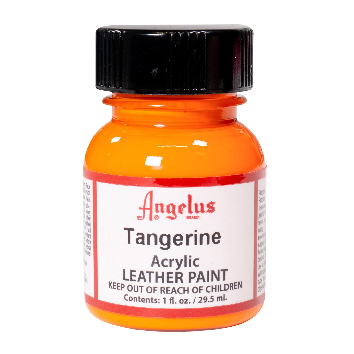 Peinture cuir Angelus Mandarine