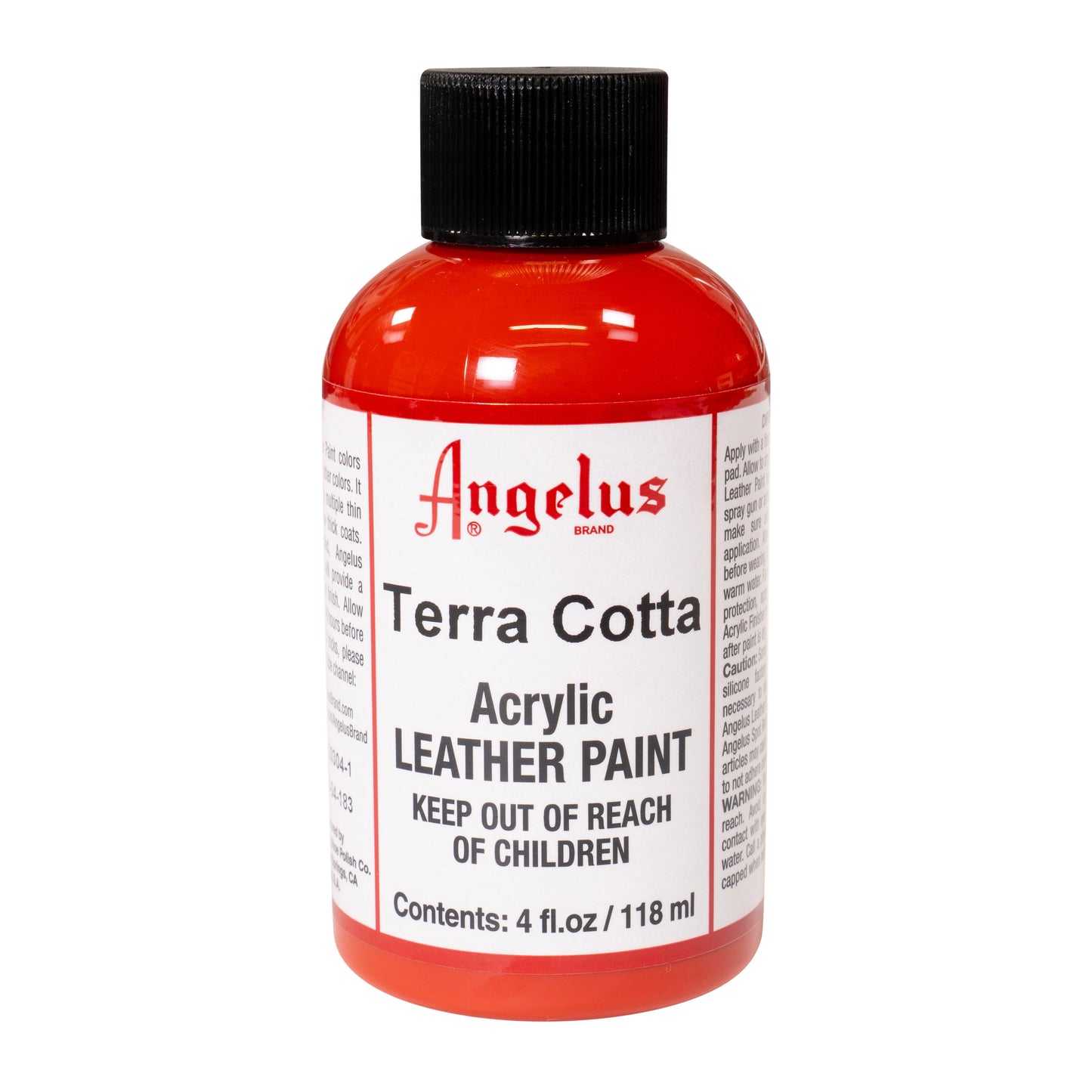Peinture cuir Angelus Rouge terracotta