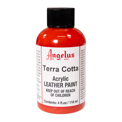 Peinture cuir Angelus Rouge terracotta