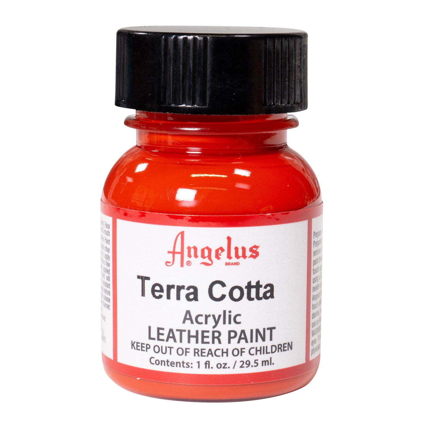 Peinture cuir Angelus Rouge terracotta