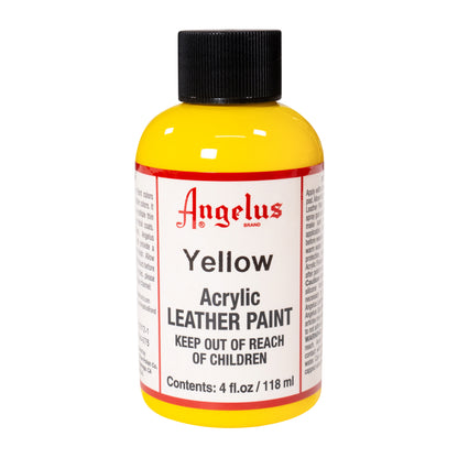 Peinture cuir Angelus Jaune