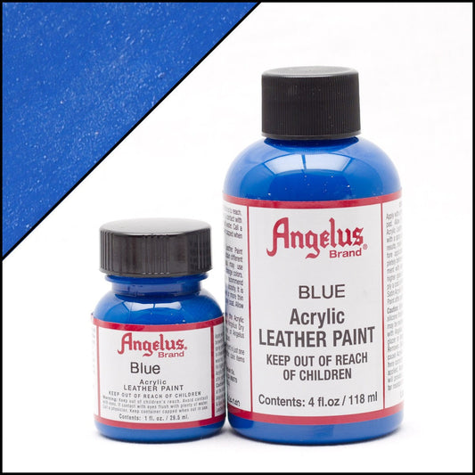 Peinture cuir Angelus Bleu
