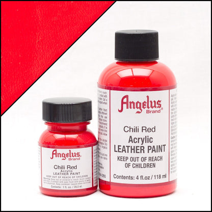 Peinture cuir Angelus Rouge piment
