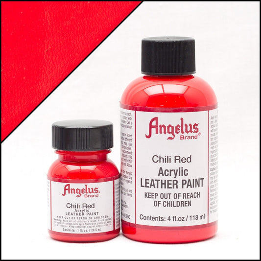 Peinture cuir Angelus Rouge piment
