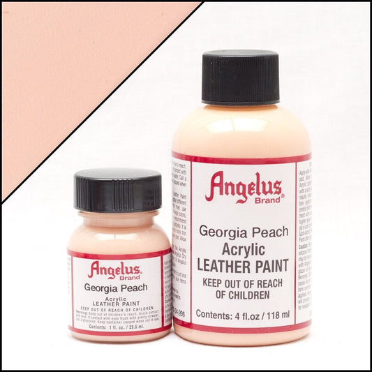 Peinture cuir Angelus Pêche Georgia