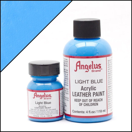 Peinture cuir Angelus Bleu clair