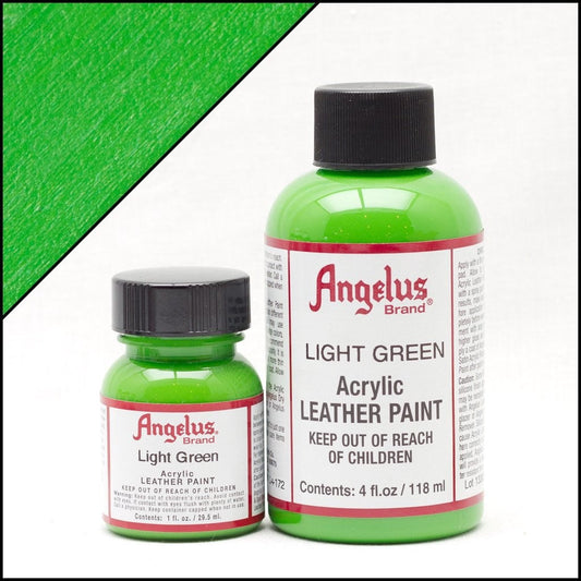 Peinture cuir Angelus Vert clair