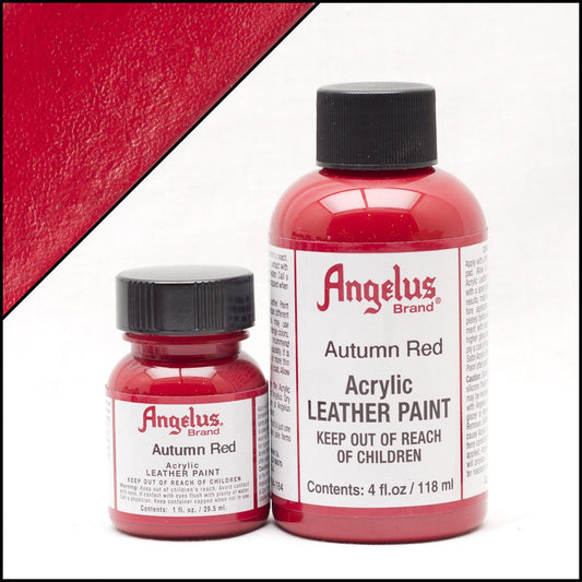 Peinture cuir Angelus Rouge automne